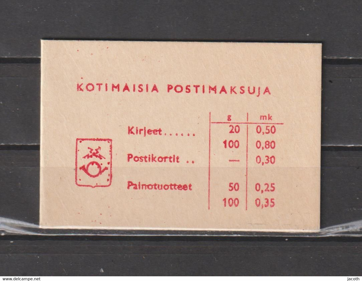 Finland 1972 - Yv. Boekje C537aB(I) Gest./obl./used - Markenheftchen