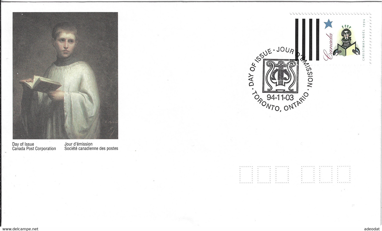 CANADA 1994 SCOTT 1533-36 FDC - 1991-2000