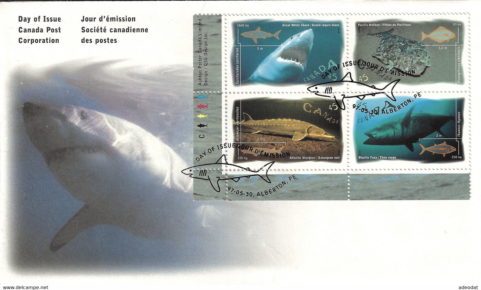 CANADA 1997 SCOTT 1644a CB FDC - 1991-2000