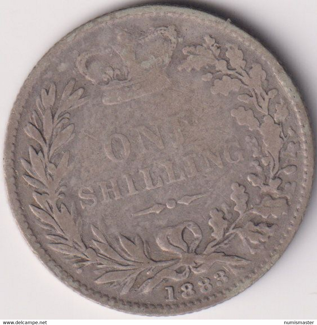 GREAT BRITAIN , SHILLING 1883 , SILVER COIN - I. 1 Shilling