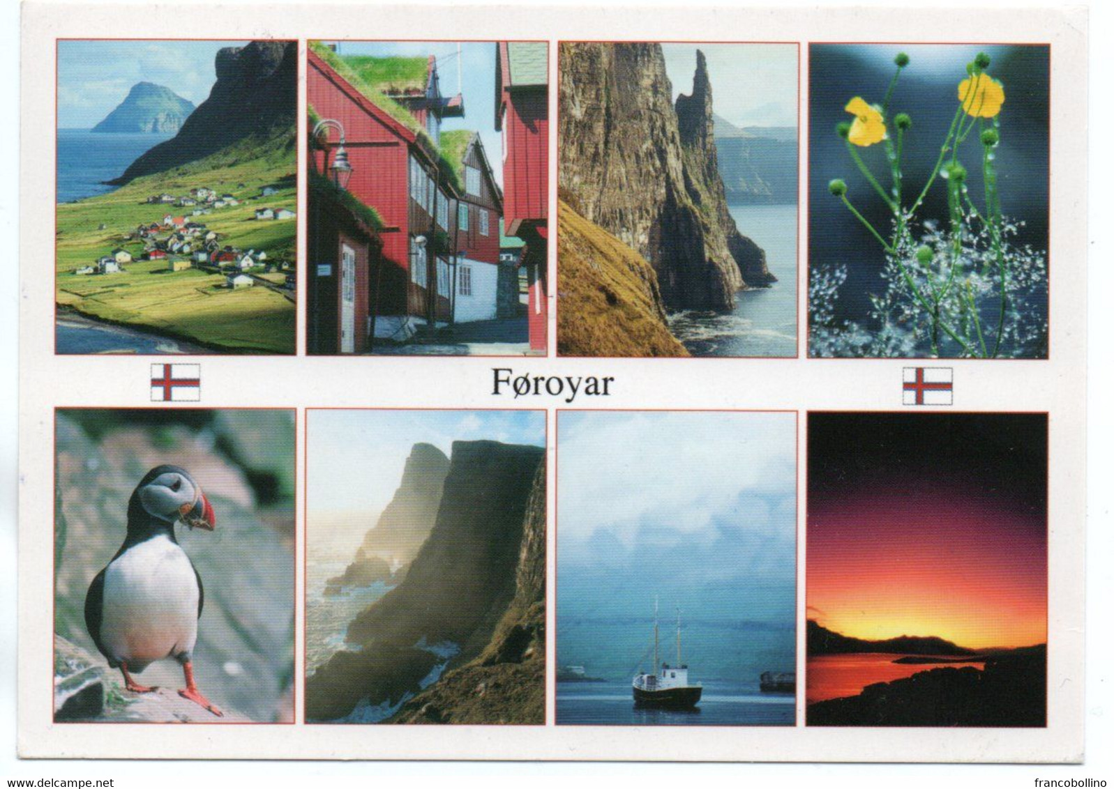 FAROE ISLANDS - VIEWS / THEMATIC STAMP-SHIP - Faroe Islands