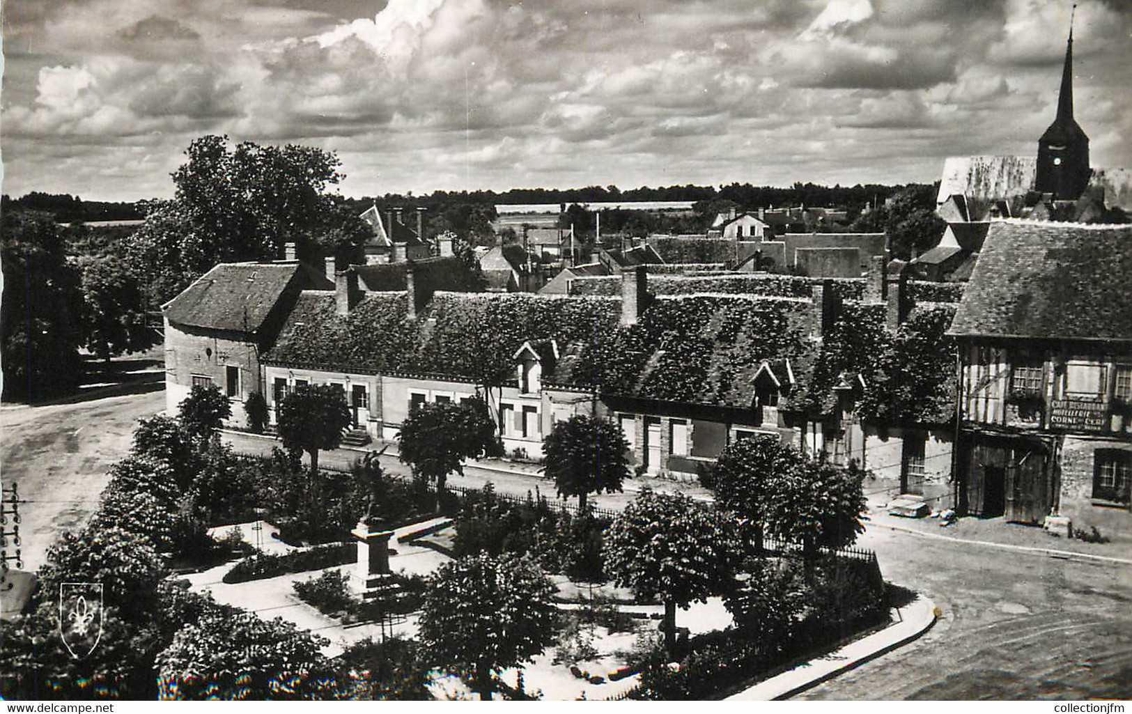 / CPSM FRANCE 18 "Clémont, Vue Générale" - Clémont