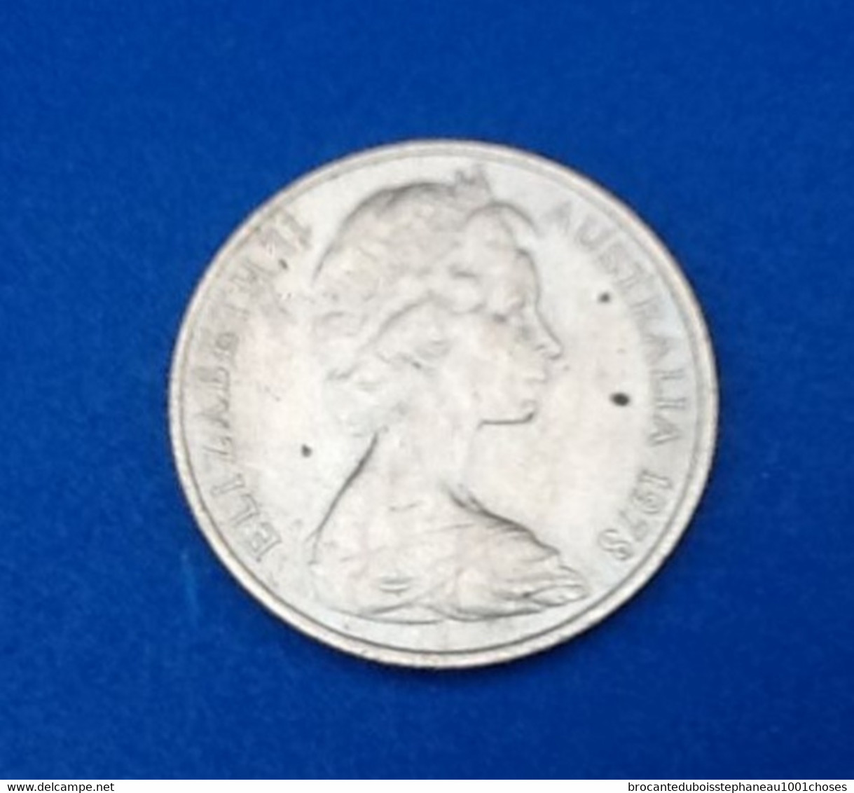 Australia  20 Cents  Elisabeth II  1978  Poids : 11grs  Diamètre : 29mm  Matière : Cupronickel - 20 Cents