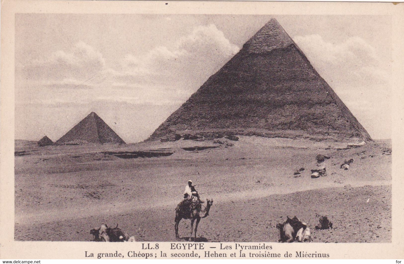 Egypte : Les Pyramides : La Grande Chéops, La Seconde Hehen, Et La Troisième De Miécrinus - Pirámides