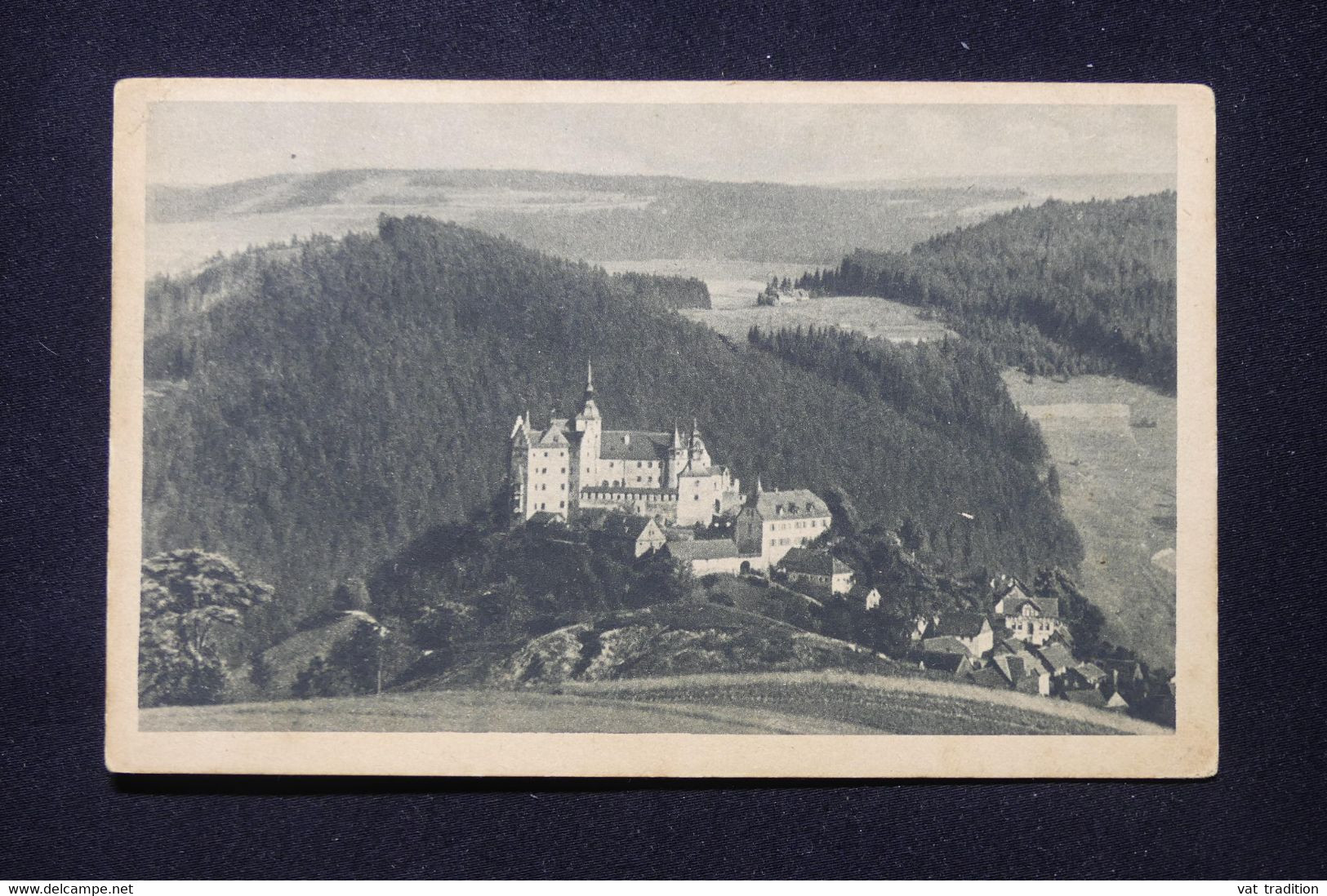 ALLEMAGNE / BAVIERE - Affranchissement De Lauenftein Sur Carte Postale - L 91848 - Sonstige & Ohne Zuordnung