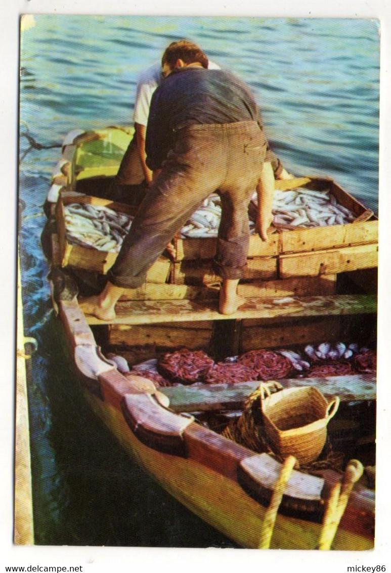 Métiers--Pêche--Espagne---1969---Retour De La Pêche  ( Animée ) ..........à Saisir - Fishing