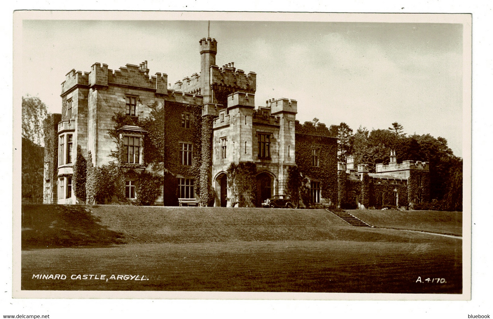 Ref 1479 - Real Photo Postcard - Minard Castle Argyllshire Scotland - Argyllshire