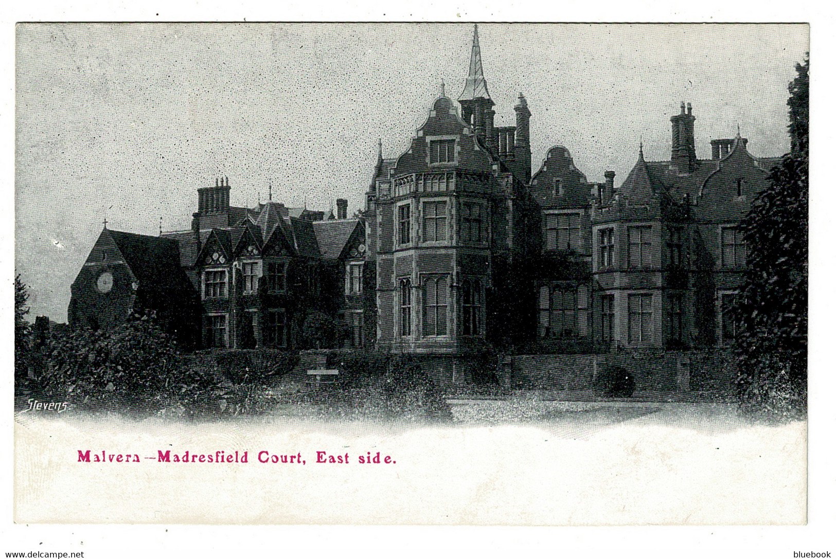 Ref 1479 - Early Postcard - Madresfield Court East Side - Malvern Worcestershire - Other & Unclassified