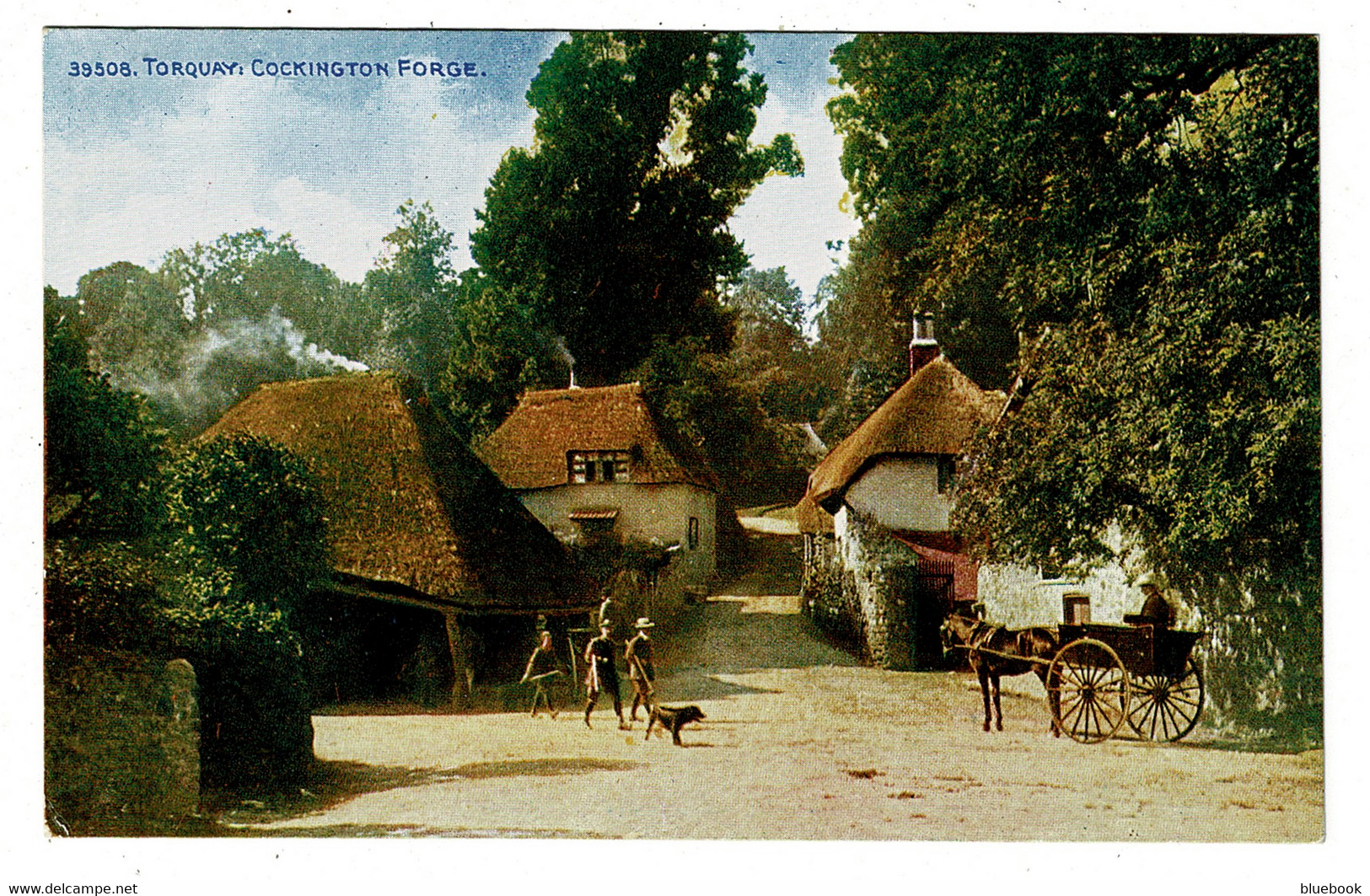 Ref 1480 - Early Postcard - Cockington Forge Torquay - Devon - Torquay