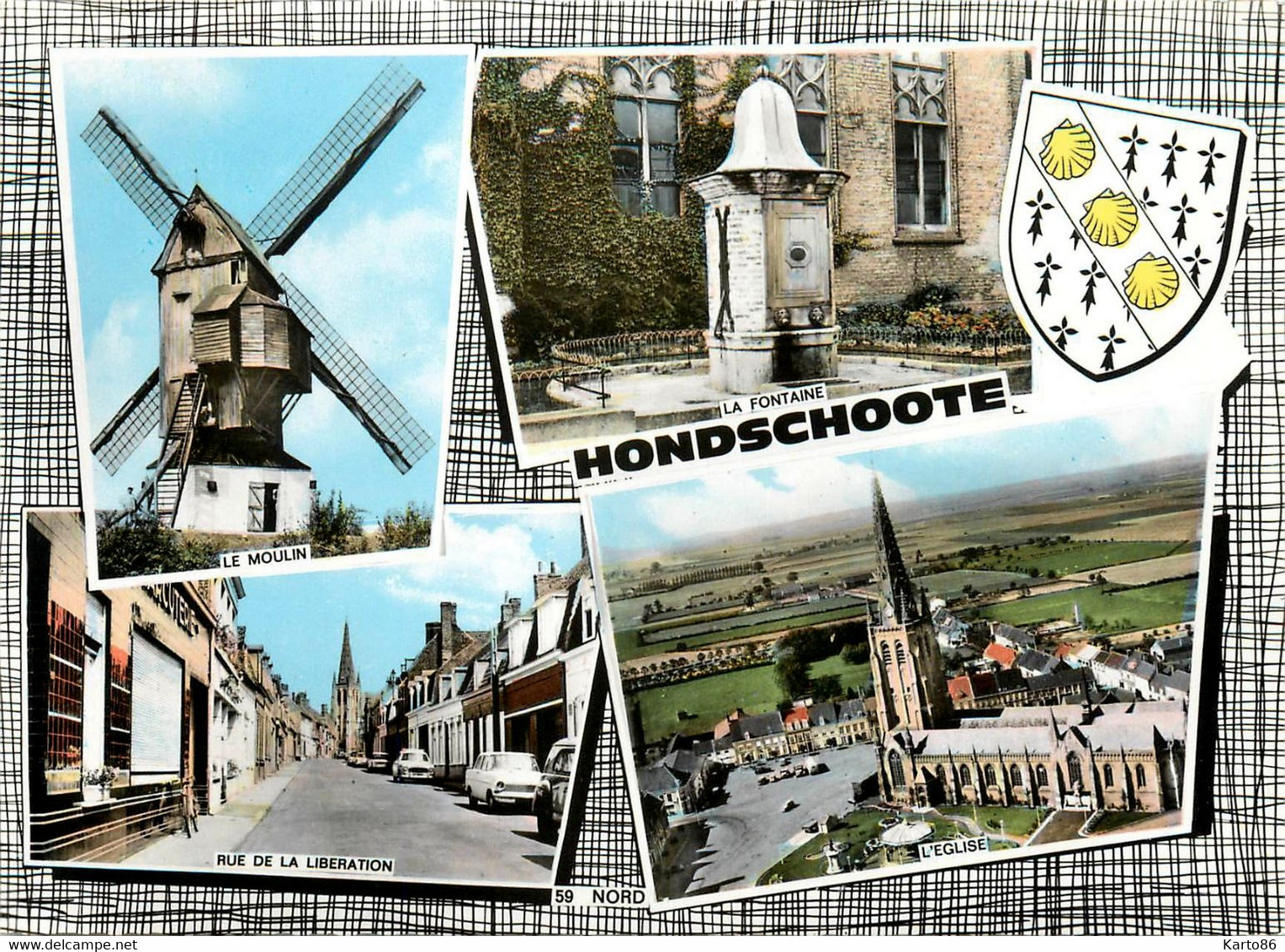 Hondshoote * Souvenir Du Village * Multivues - Hondshoote