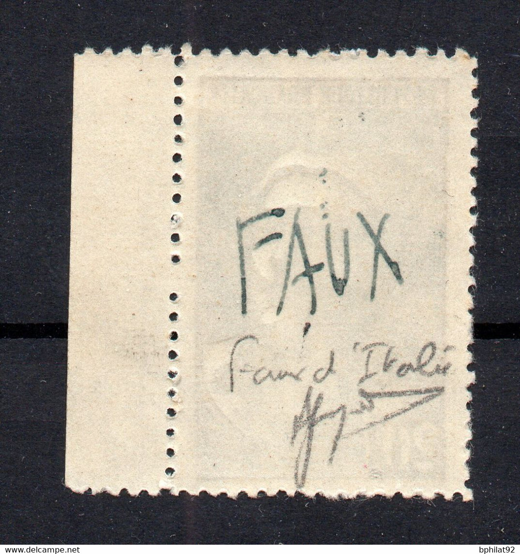 !!! 20F MARIANNE DE GANDON N°730a FAUX D'ITALIE NEUF ** SIGNE CALVES - 1945-54 Marianne De Gandon