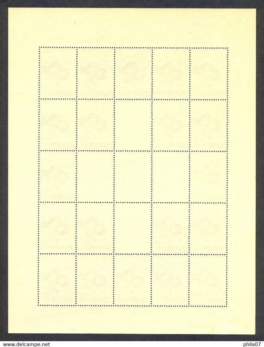 SERBIA - Mi.No. 62/65, complete sheet in good quality.