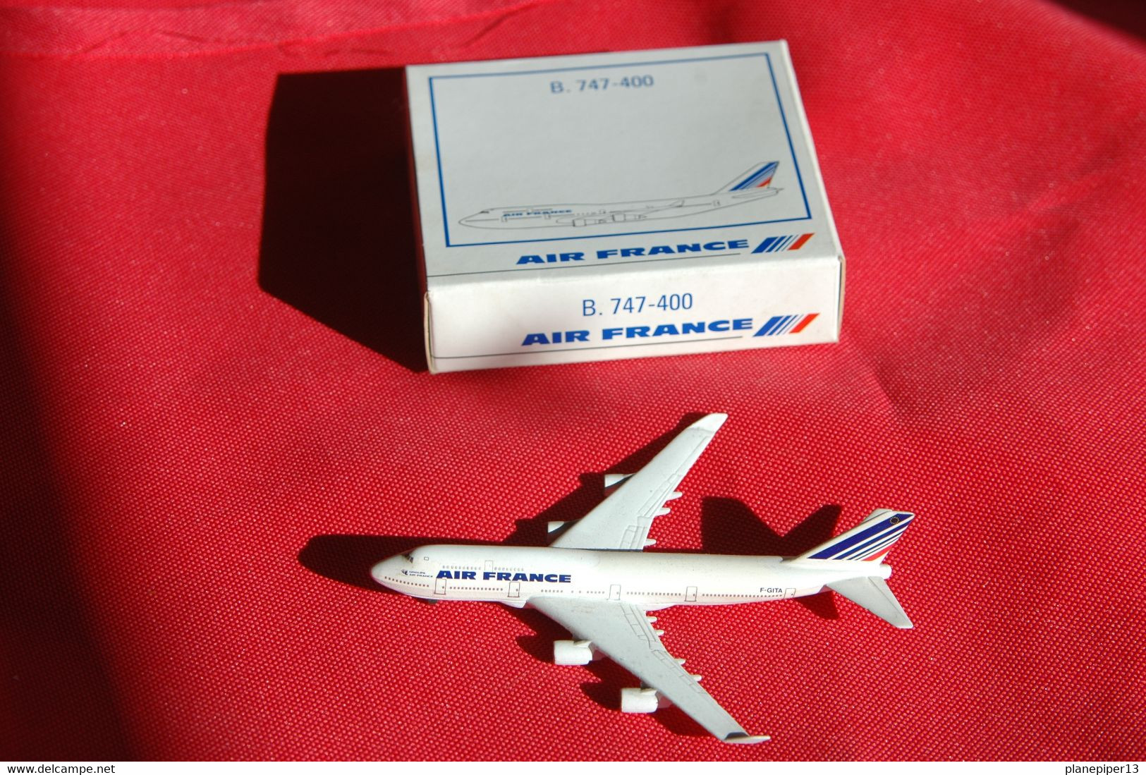 BOEING 747  AIR FRANCE 1.600 SCHABAK DANS SA BOITE - Autres & Non Classés