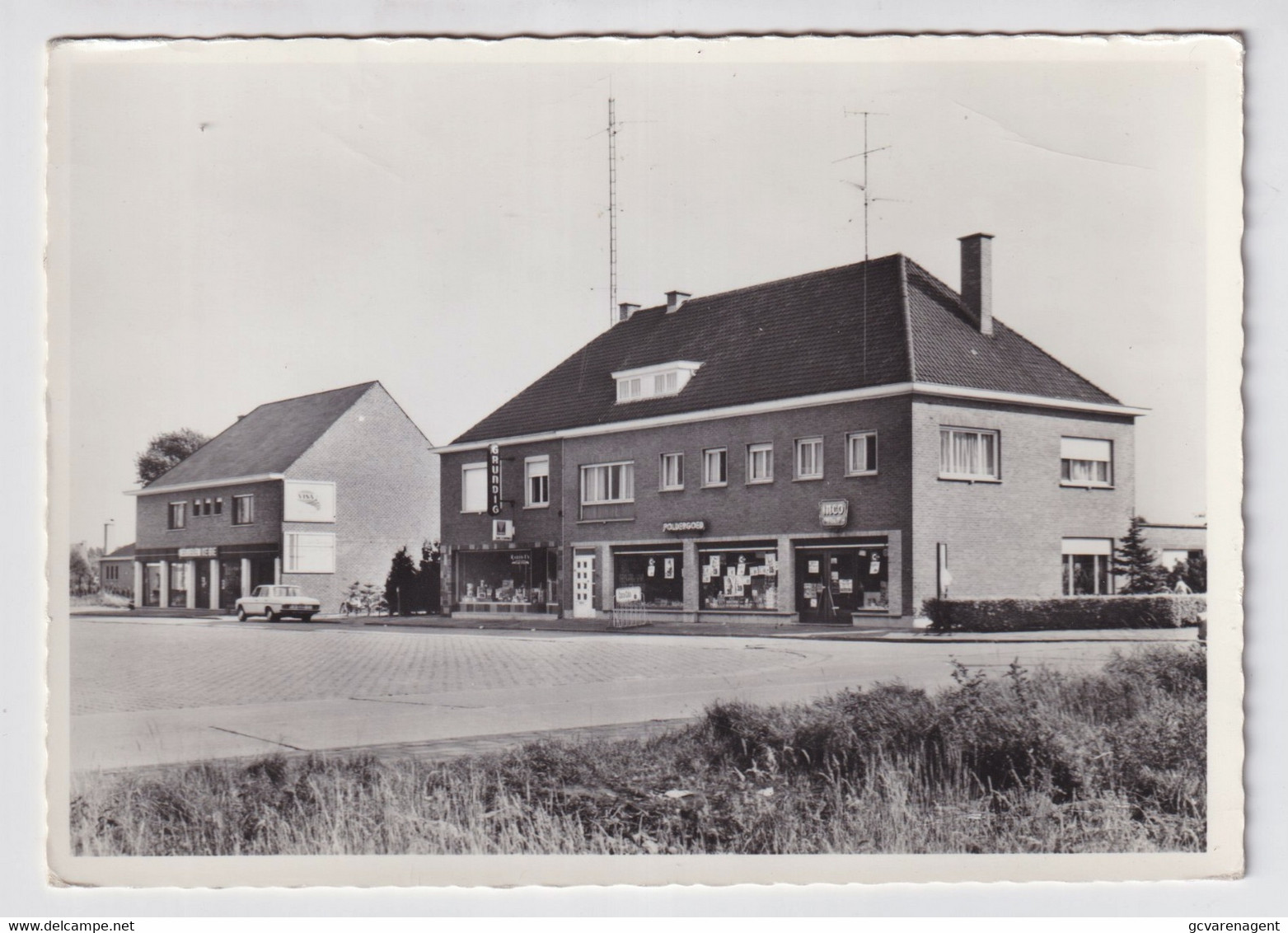 DE PINTE   FOTOKAART  UIT.HUIS DE VOS - VAN ACKER - BARON DE GIEYLAAN 7  - PAPIER - SCHOOLARTIKELEN - De Pinte