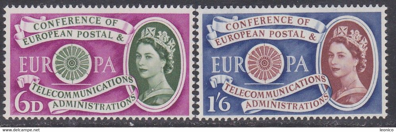 Europa - Grossbritannien 1960 / Mich: 341+42 Xz507 - Nuevos