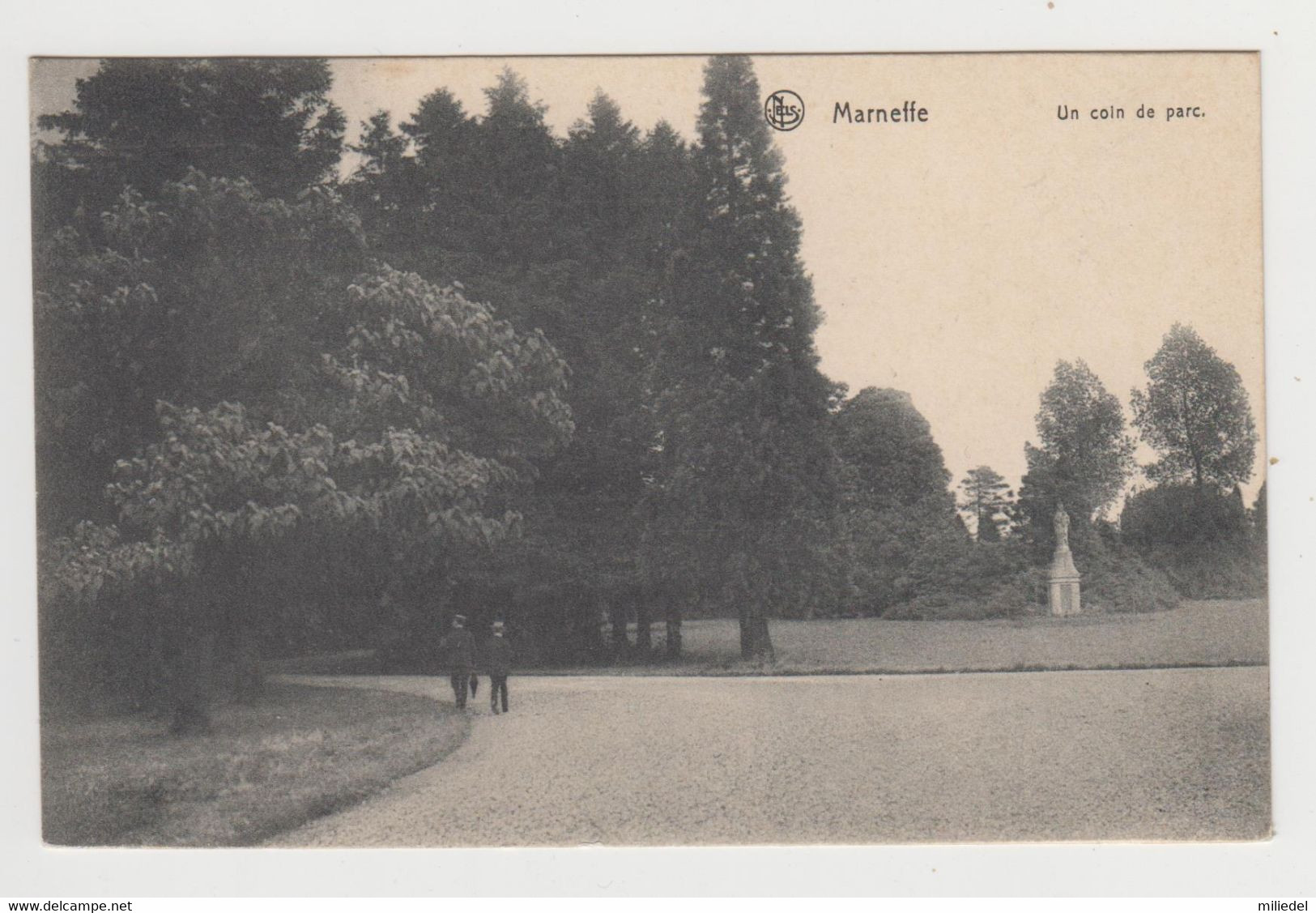 H559 - BELGIQUE - Burdinne - Marneffe - Un Coin De Parc - Circulée - Burdinne