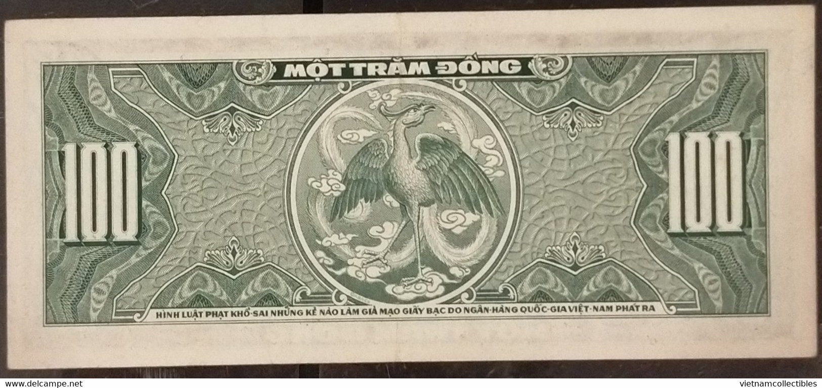 South Viet Nam Vietnam 100 Dong EF Banknote Note 1955 - Pick #  8 / 02 Photos - Vietnam