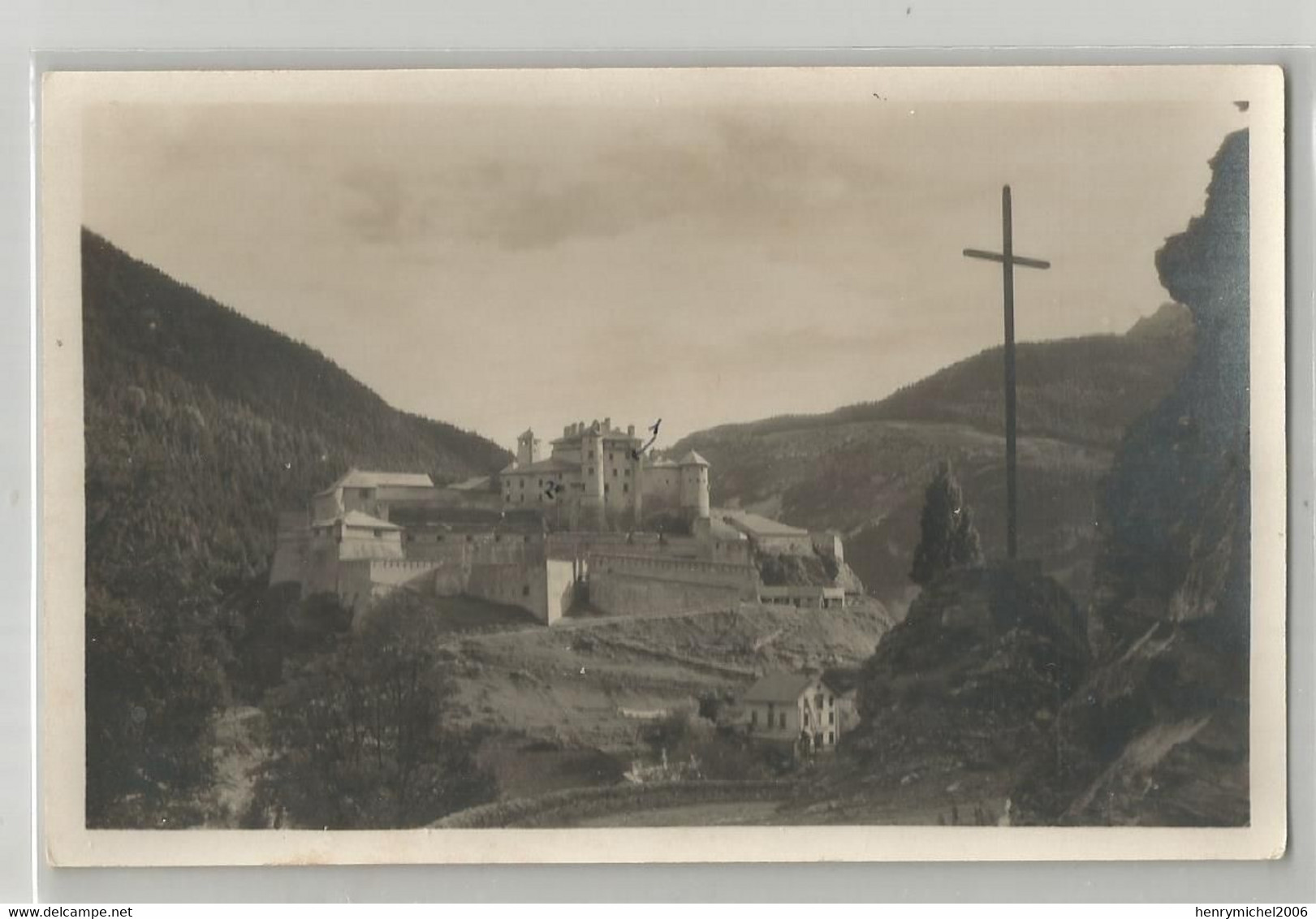 05 Hautes Alpes Chateau Queyras Le Fort Carte Photo De Lénio 697 - Other & Unclassified