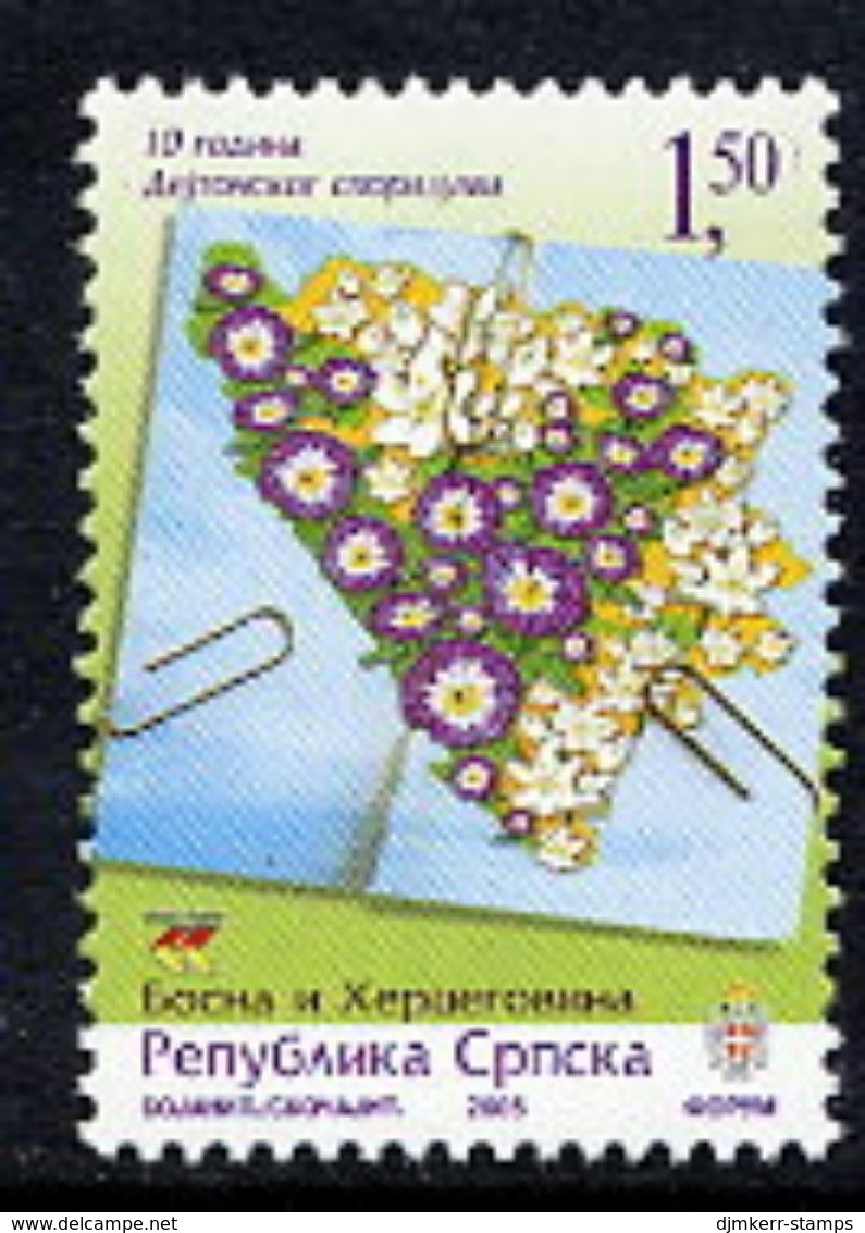 BOSNIAN SERB REPUBLIC 2005 Dayton Agreement MNH / **.  Michel 353 - Bosnia And Herzegovina