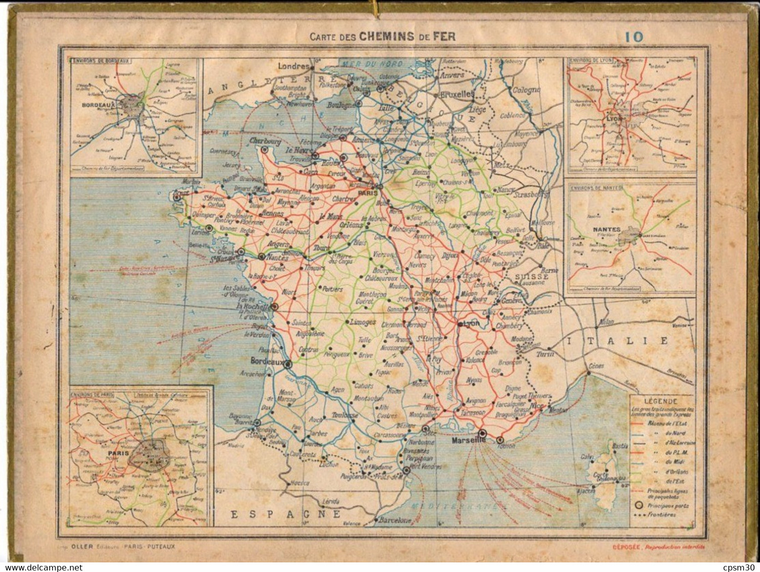 CALENDRIER GF 1937 - Le Pont D'Avignon, Dessin Sans Signature, Imprimeur Oller Puteaux - Grand Format : 1921-40