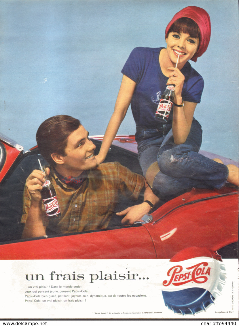 PUB   " PEPSI-COLA   "  1964 ( 5 ) - Manifesti Pubblicitari