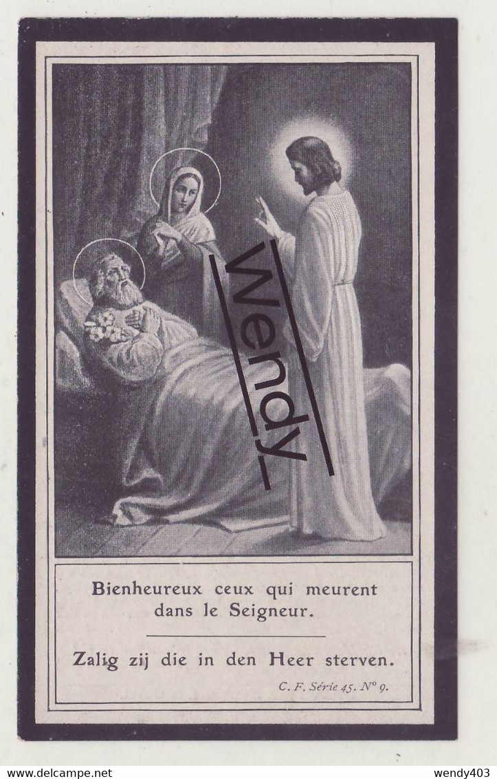 Desiderius Janssens  °Geel 1896  +voor Het Vaderland Gevallen En Begraven Te Redinghe 1916 - Imágenes Religiosas