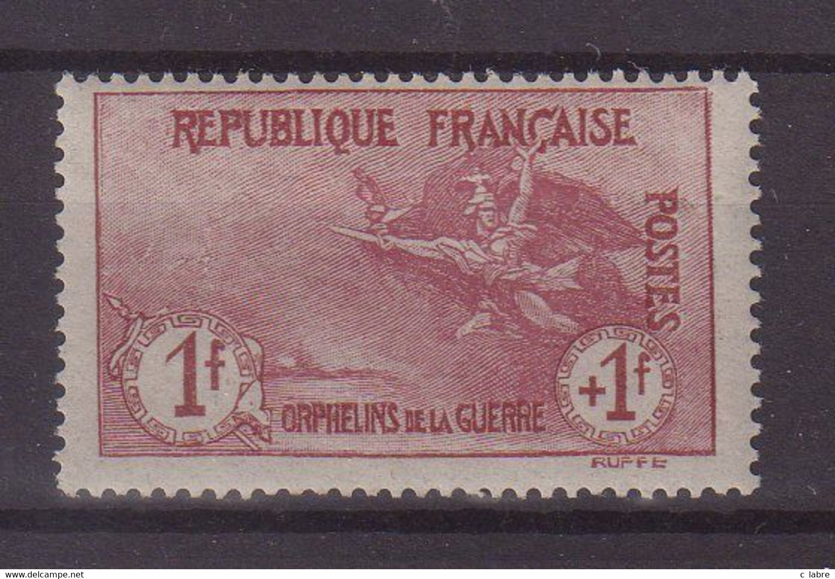 FRANCE : N° 154 * . TB . 1917/18 . ( CATALOGUE YVERT ) . - Unused Stamps