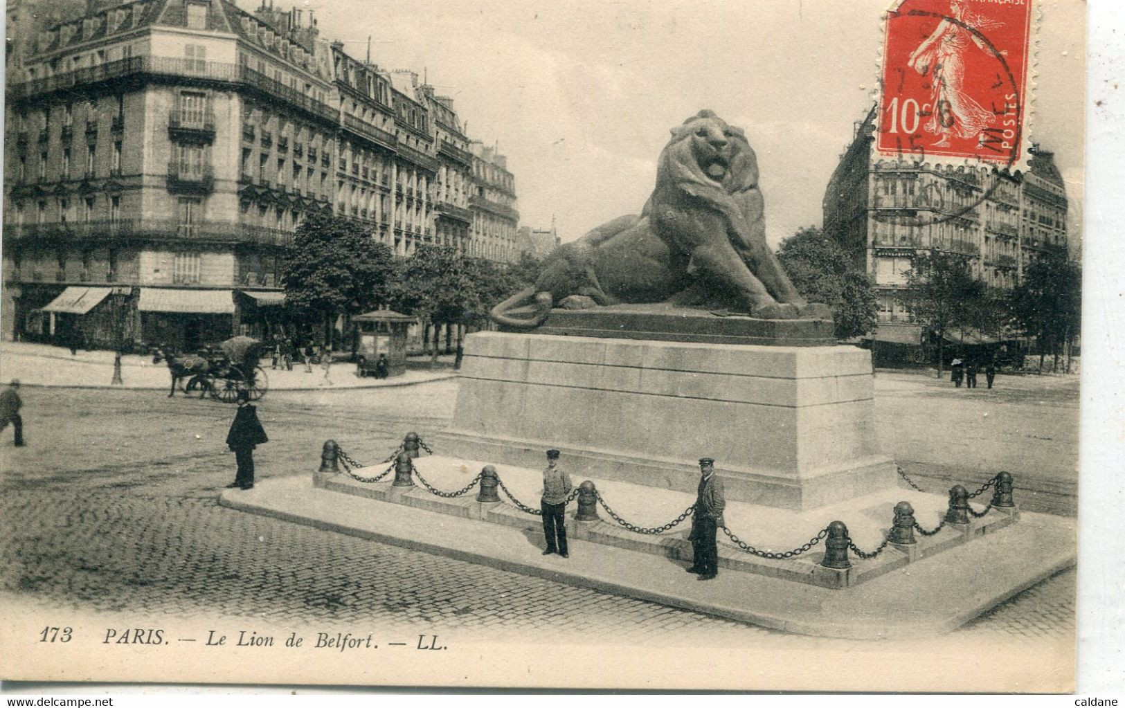 - 75- PARIS-XIV-  Le Lion De Belfort - Arrondissement: 14