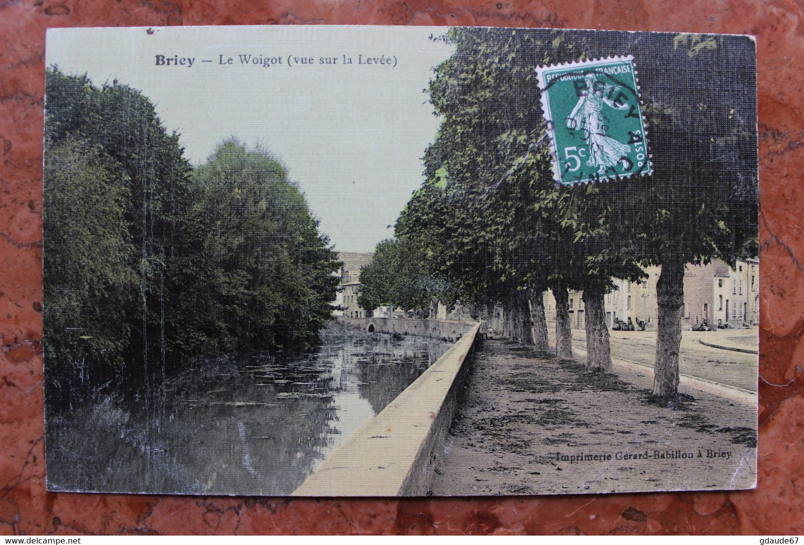 BRIEY (54) - LE WOIGOT (VUE SUR LA LEVEE) - Briey