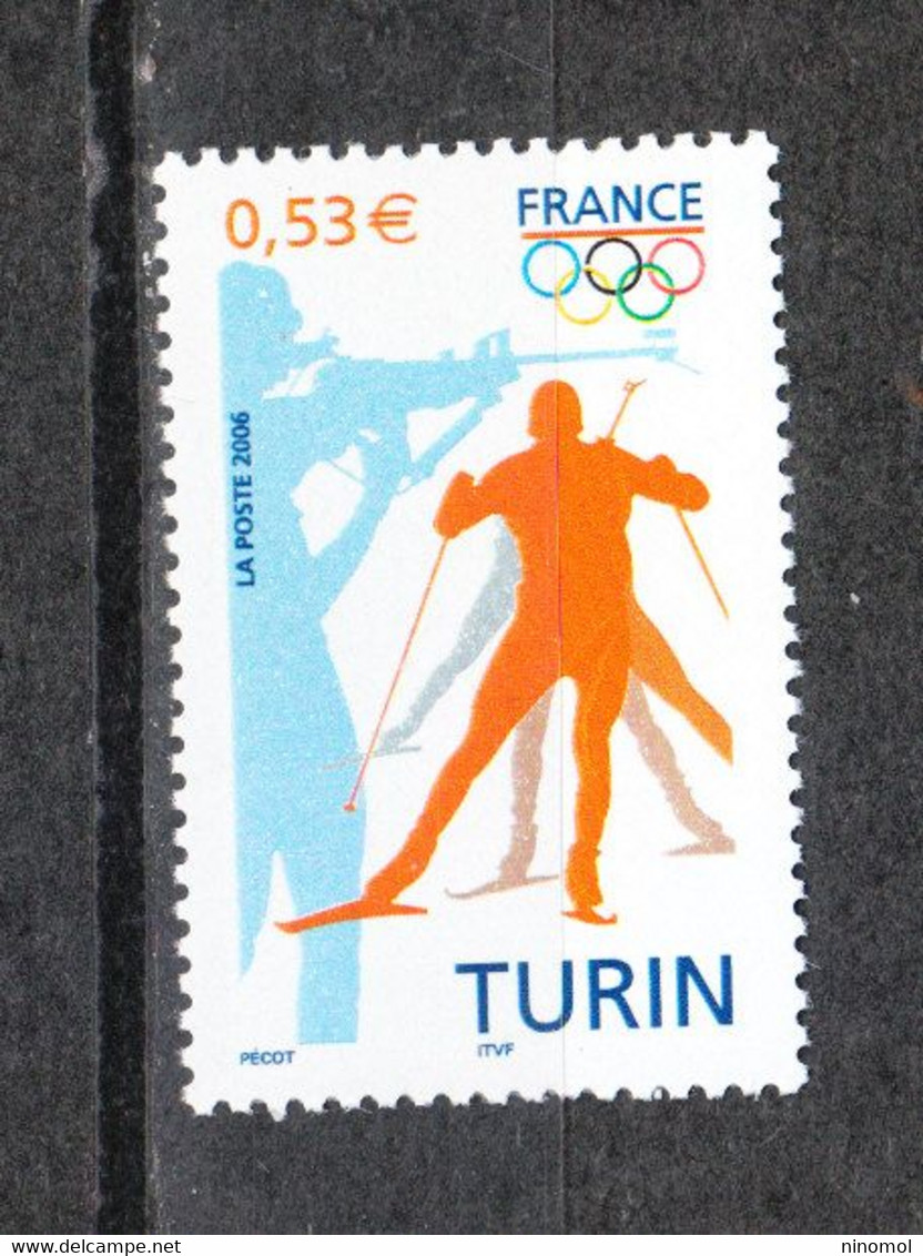 Francia  -  2006.  Ol. Invernali " Torino 2006 " -.Sciatori Di Fondo  " Turin  2006 ".Cross-country Skiers . MNH - Winter 2006: Torino