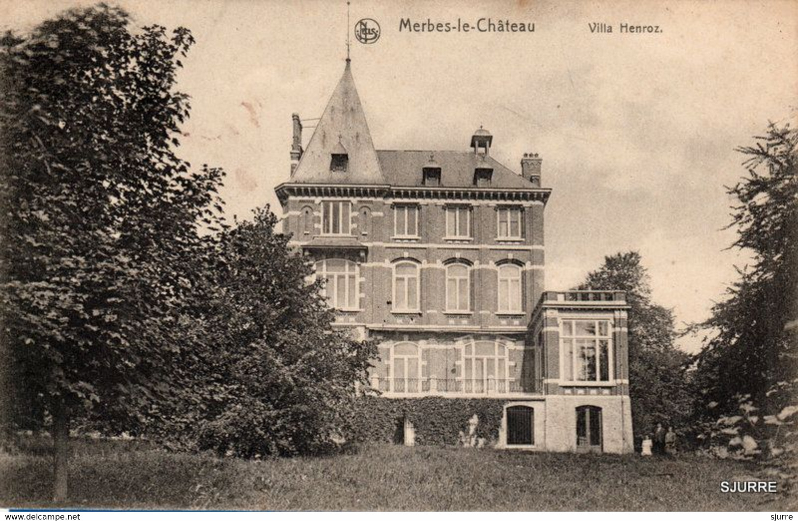 Merbes-le-Château -Villa HENROZ - Château - Kasteel - Merbes-le-Château
