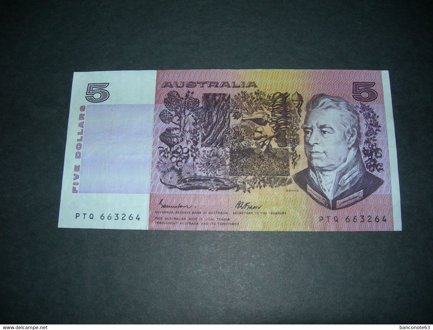 Australia 5 Dollars - 1966-72 Reserve Bank Of Australia