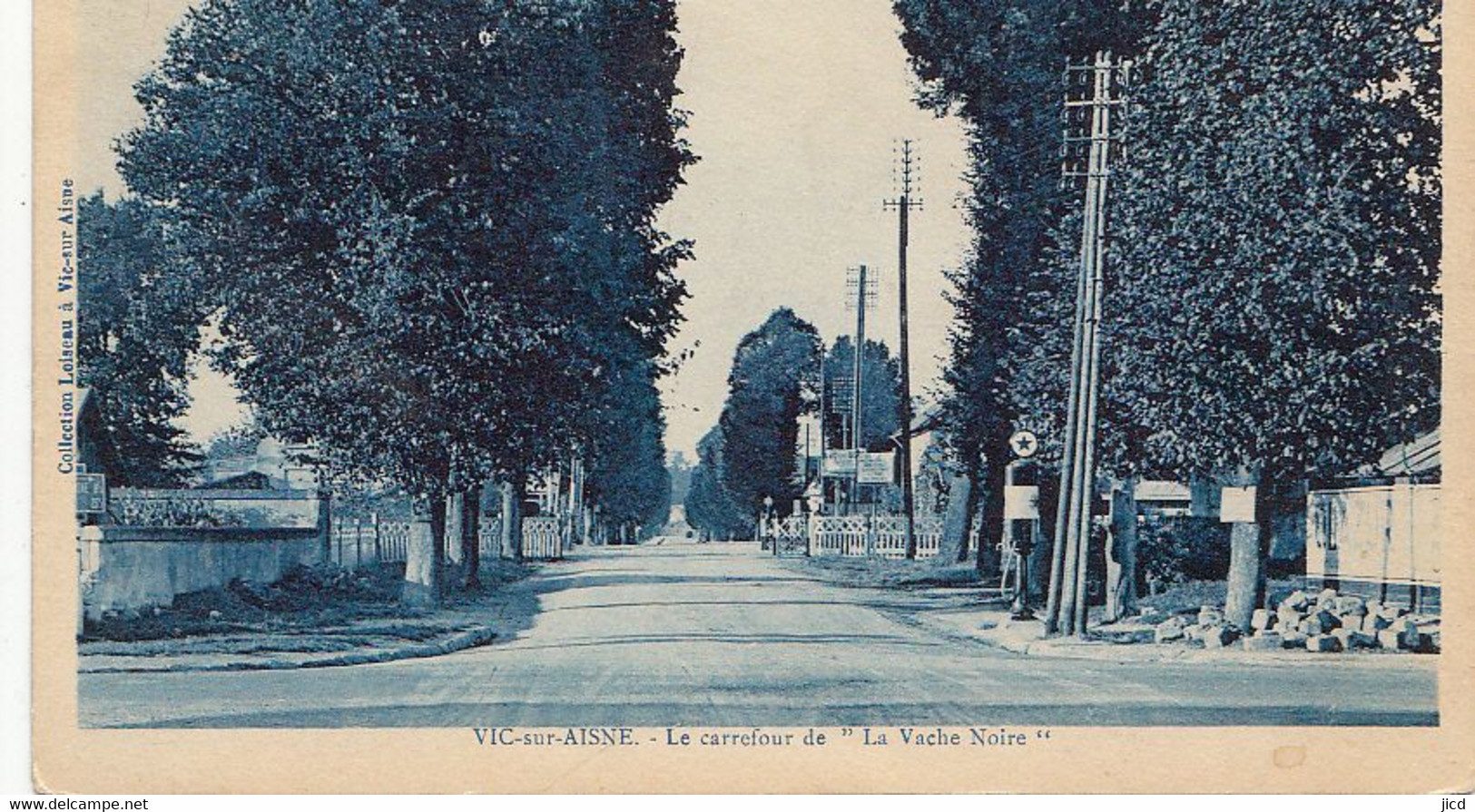 02-vic Sur Aisne  Carrefour De La Vache Noire - Vic Sur Aisne