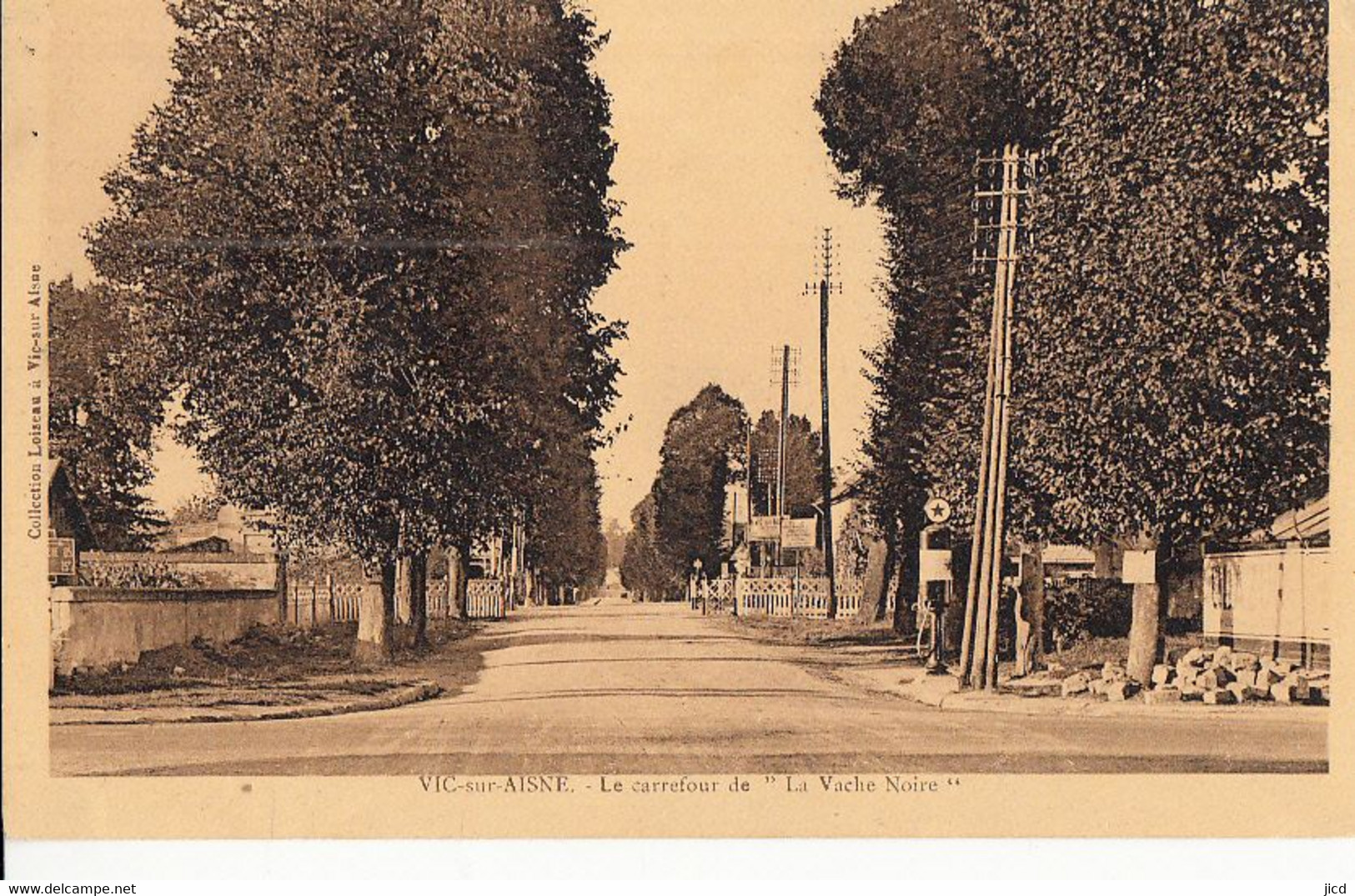 02-vic Sur Aisne  Carrefour De La Vache Noire - Vic Sur Aisne