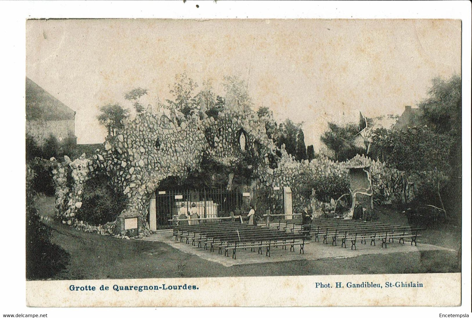 CPA  Carte Postale Belgique-Quaregnon - Grotte De Lourdes 1903   VM28781 - Quaregnon