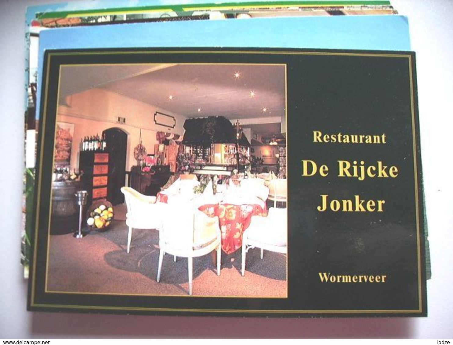 Nederland Holland Pays Bas Wormerveer Met Restaurant De Rijcke Jonker - Wormerveer