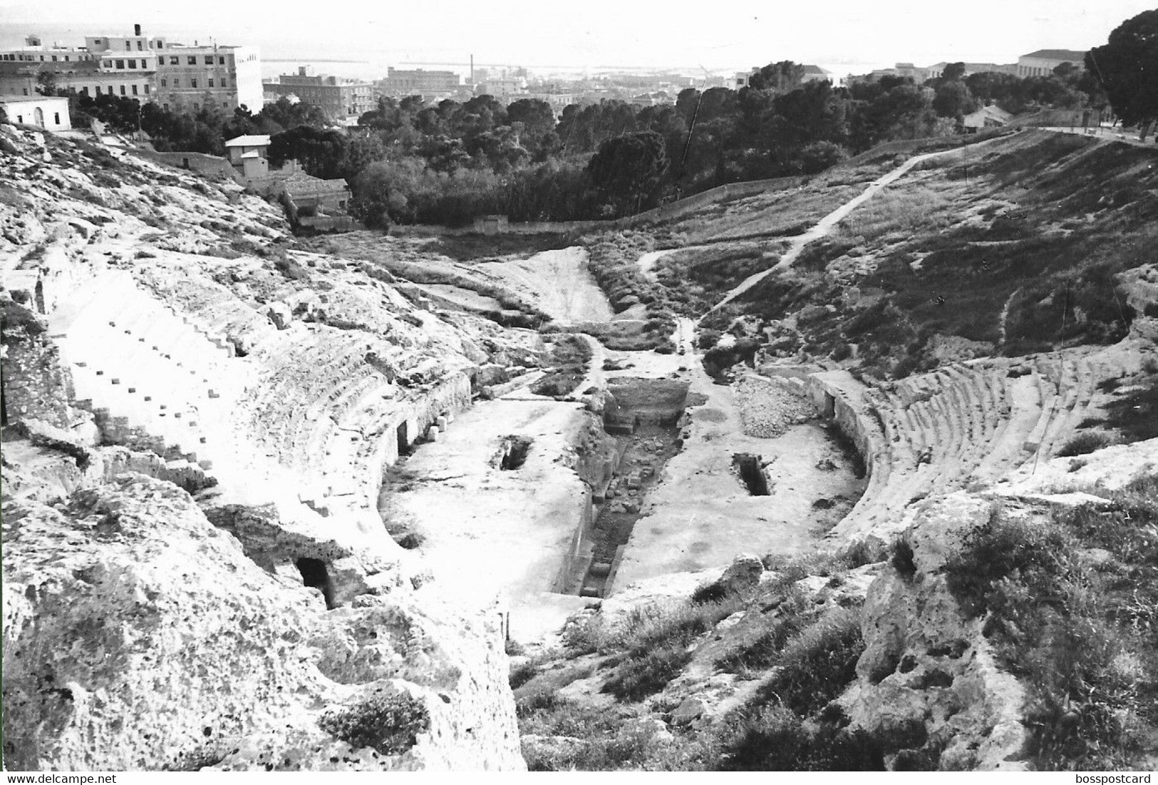 Cagliari - REAL PHOTO - Anfiteatro Romano - Sardegna - Italia - Cagliari