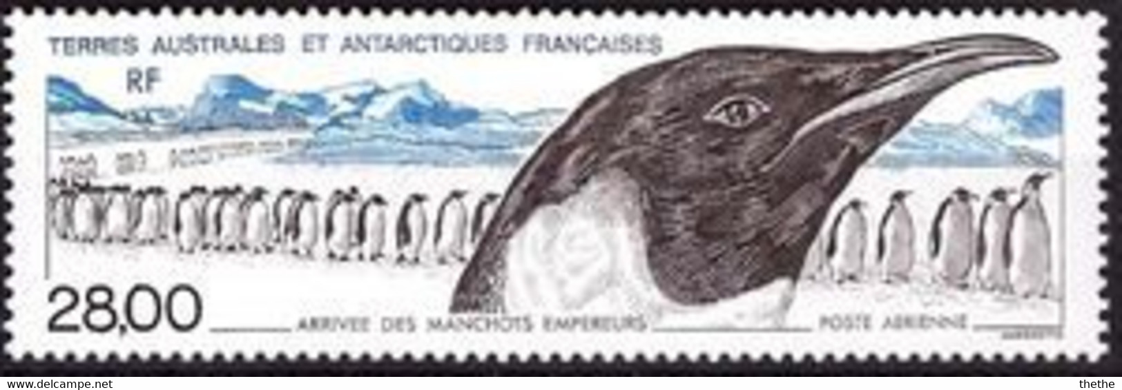 Terres Australes Et Antarctiques Françaises (TAAF) - Arrivée Des Manchots Empereurs - Airmail