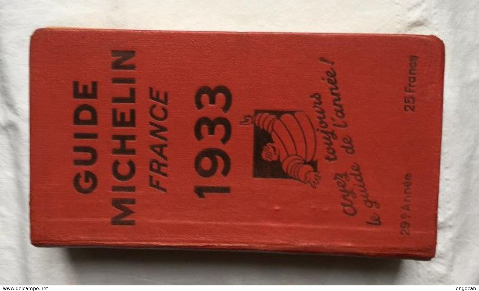 Guide Michelin 1933  B - Michelin (guides)