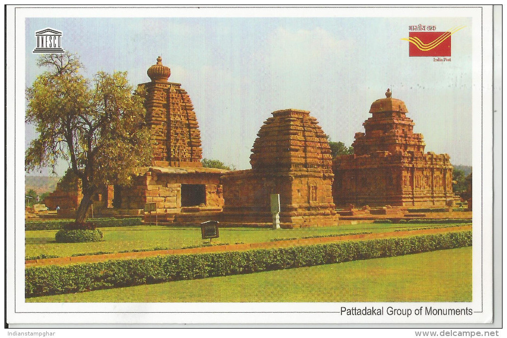 UNESCO World Heritage Site ,Pattadakal Group Of Monuments, Monuments, India Post - Monuments