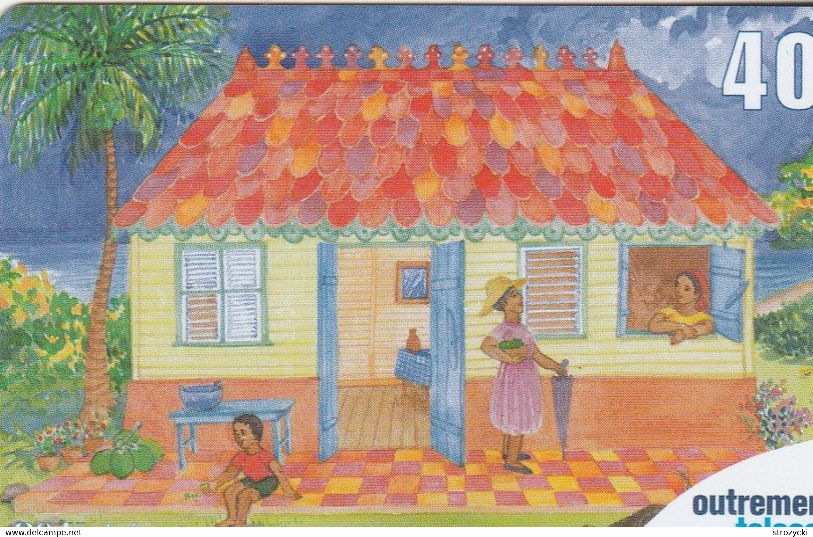 Antilles (French) - House Paint - M. Porry Artist - Antillen (Frans)