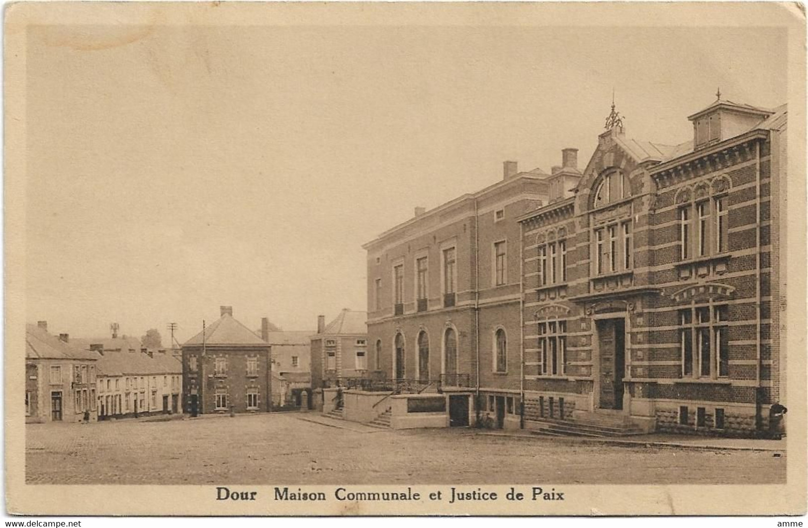 Dour   *  Maison Communale Et Justice De Paix - Dour