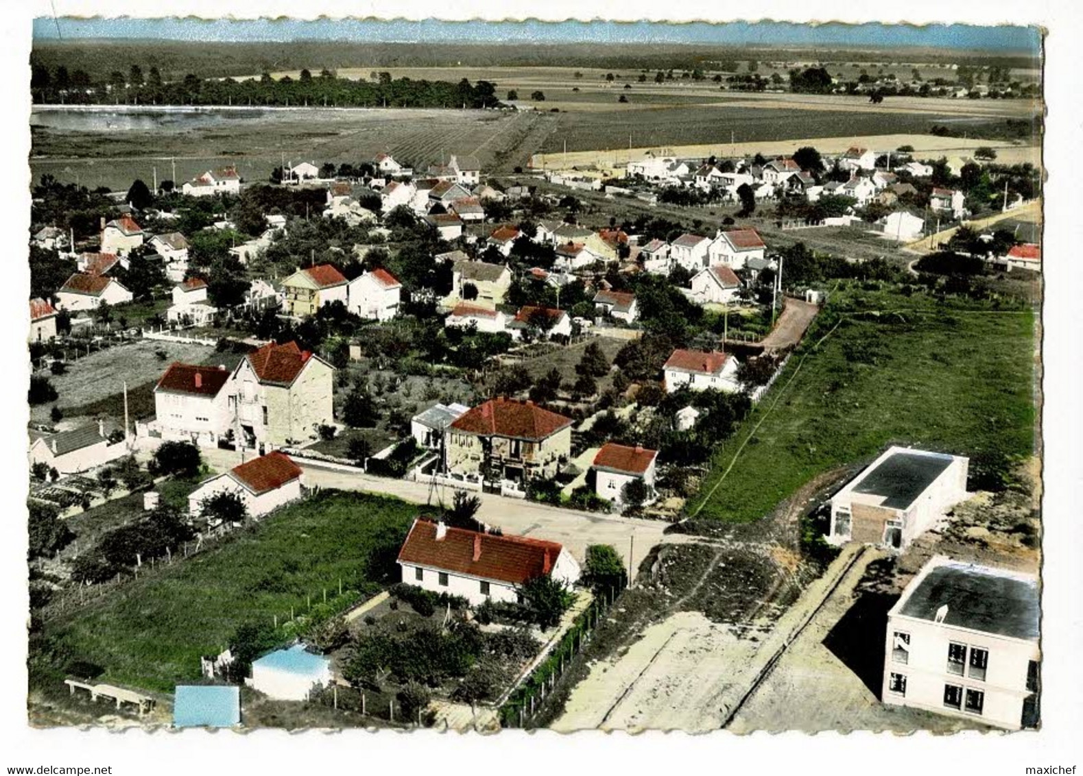 En Avion Au Dessus De La Verrière - Vue Panoramique - Pas Circulé - La Verriere