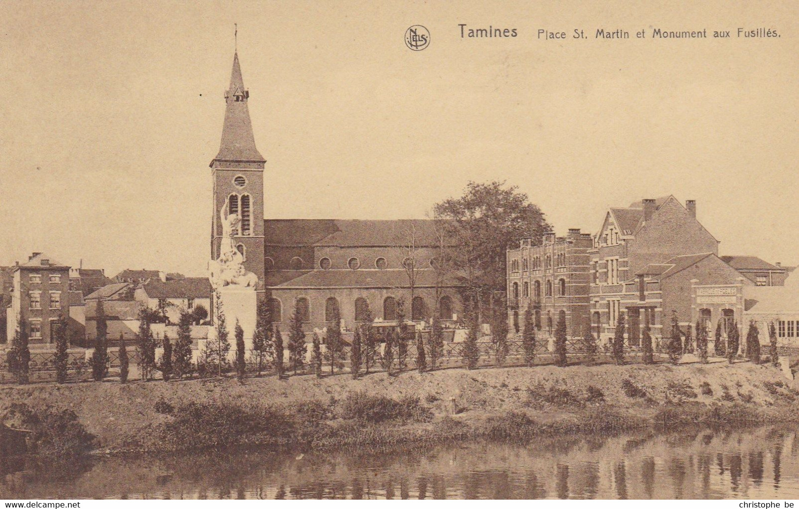 Tamines, Place St Martin Et Monument Aux Fusillés (pk79034) - Sonstige & Ohne Zuordnung