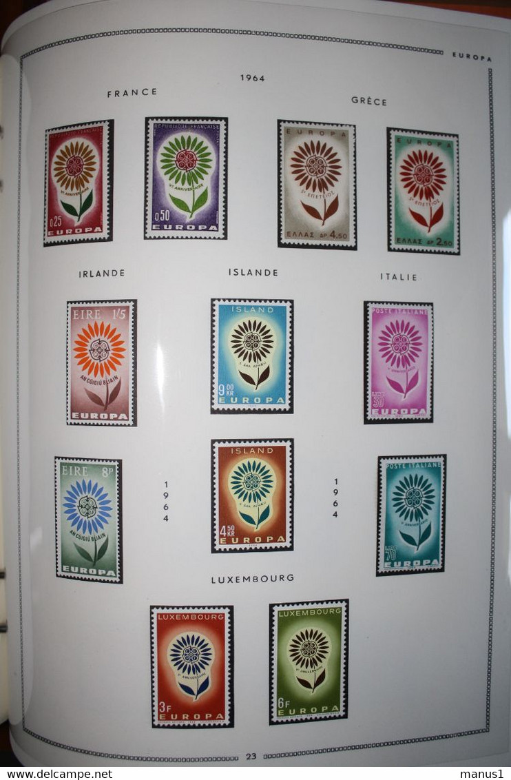 Collection Europa 1958-1968 incomplète