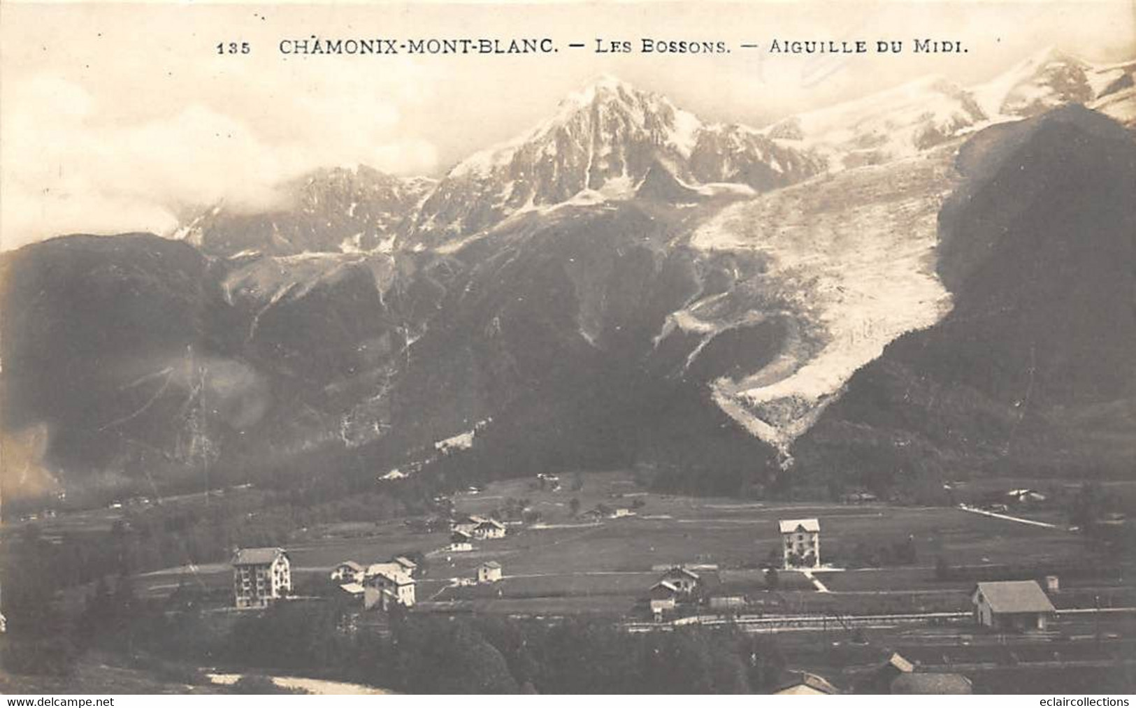 Chamonix         74      Les Bossons Et Aiguilles Du Midi     N° 155    (voir Scan) - Chamonix-Mont-Blanc