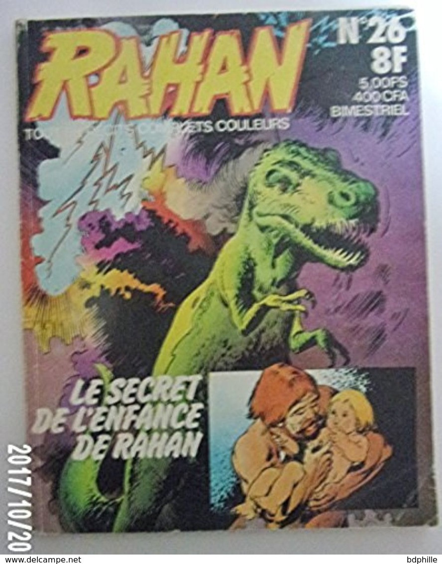 RAHAN 26 Le Secret De L'enfance De Rahan EO 1977 - Rahan