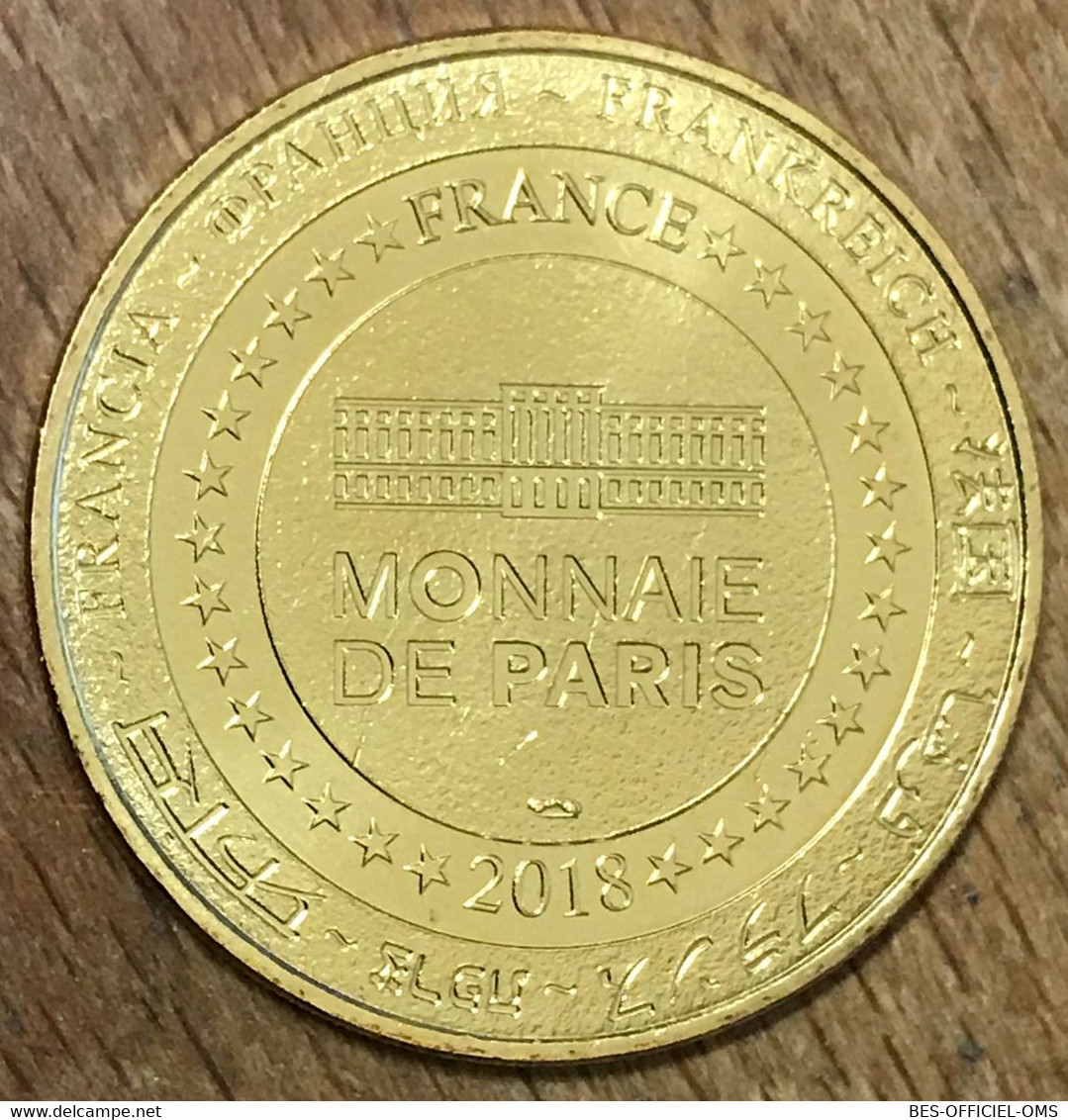 75008 PARIS ÉGLISE DE LA MADELEINE MDP 2018 MEDAILLE SOUVENIR MONNAIE DE PARIS JETON TOURISTIQUE MEDALS COINS TOKENS - 2018