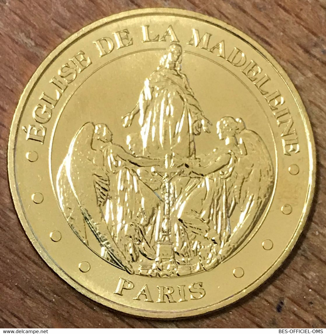 75008 PARIS ÉGLISE DE LA MADELEINE MDP 2019 MEDAILLE SOUVENIR MONNAIE DE PARIS JETON TOURISTIQUE MEDALS COINS TOKENS - 2019
