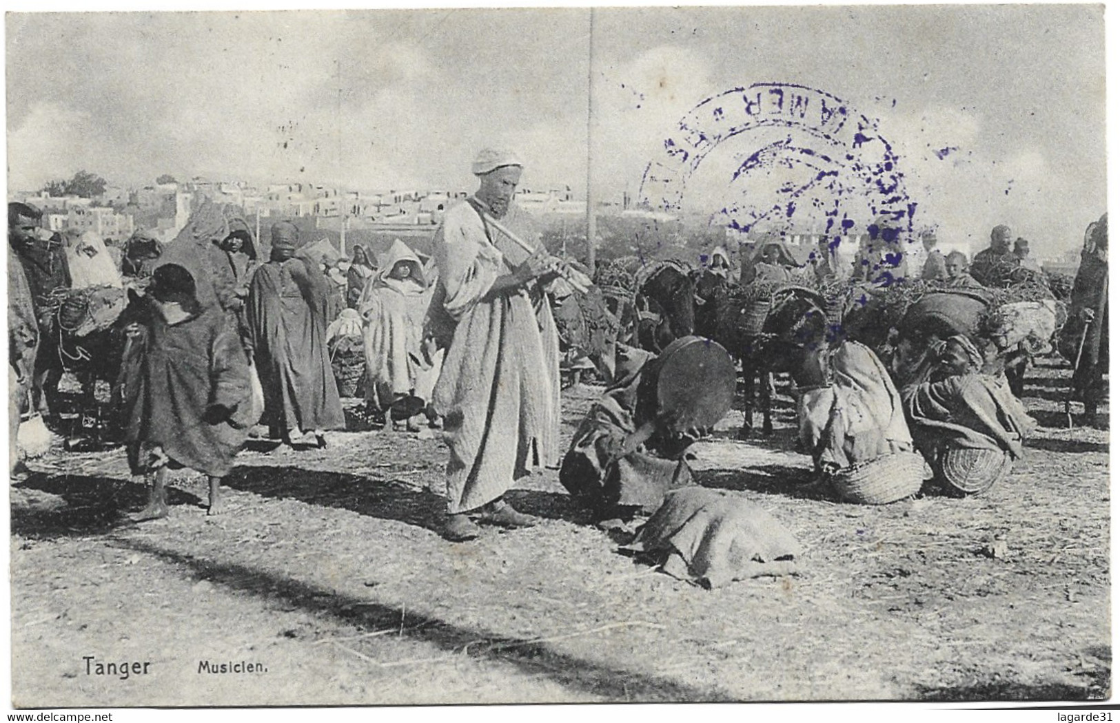 Maroc TANGER - Musicien Rare Et Unique Sur Delcampe - Tanger